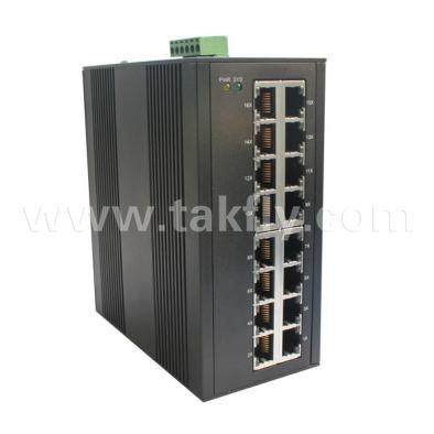 10/100m DIN-Rail Mount Industrial Ethernet Switch