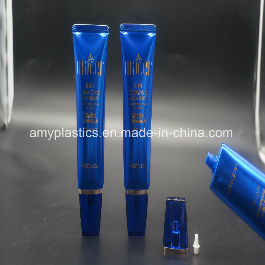 Blue Beauty Cosmetic Packaging Makeup Cream Tube