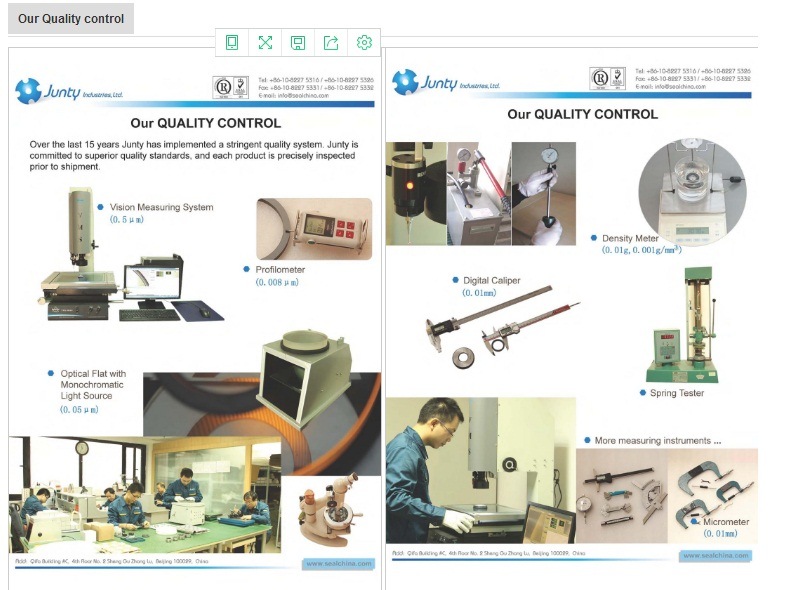 Various Sizes of Seal Rings Faces, Bushings and Wear Parts