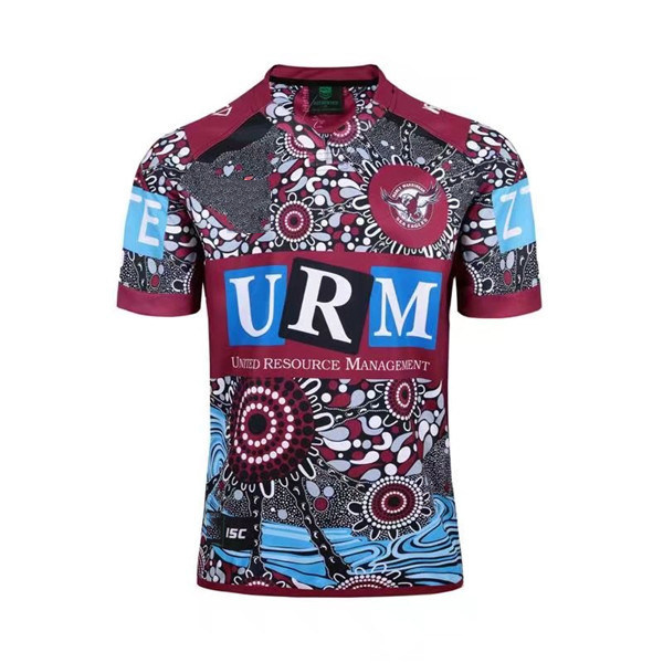 Inexpensive Manly Warringah Sea Eagles Indigenous Falcon Marvel Rugby Jerseys