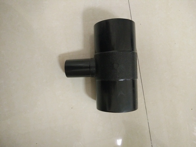 SDR13.6 Pn12.5 PE80 Reducer Tee HDPE Pipe Fittings