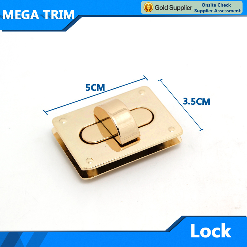 New Design Hardware Metal Turn Twist Lock for Luggage