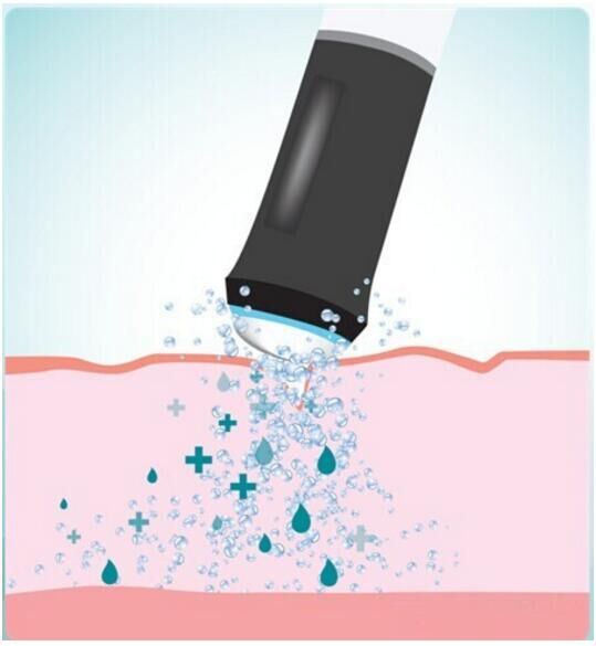 Salon SPA Dermabrasion Ultrasonic Waves Skin Care Whitening Machine