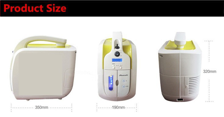 Mini Portable Battery Operated Oxygen Concentrator