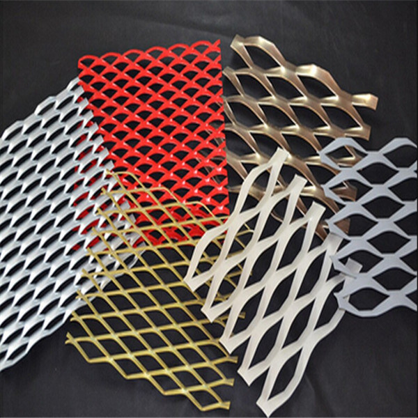 Overall Size Stainless Steel Perforated Diamond Expanded Metal