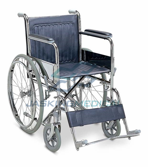 Economic Transit Manual Steel Wheelchair (JX-882)