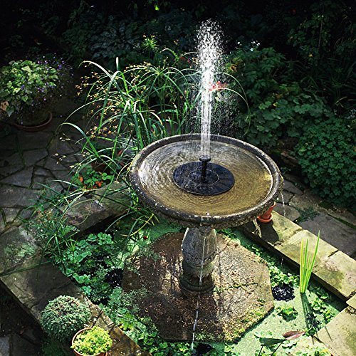 Best Selling Solar Fountain Pump for Bird Bath, Pond, Garden Landscape