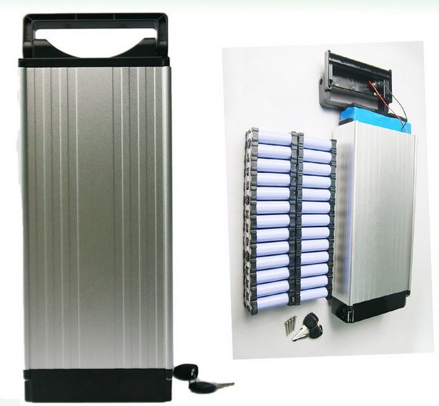 48V 21ah 1000W Ebike/Rack/Rear/Luggage/Lithium Battery with BMS Send a 54.6V 2A Charger in China with Stock