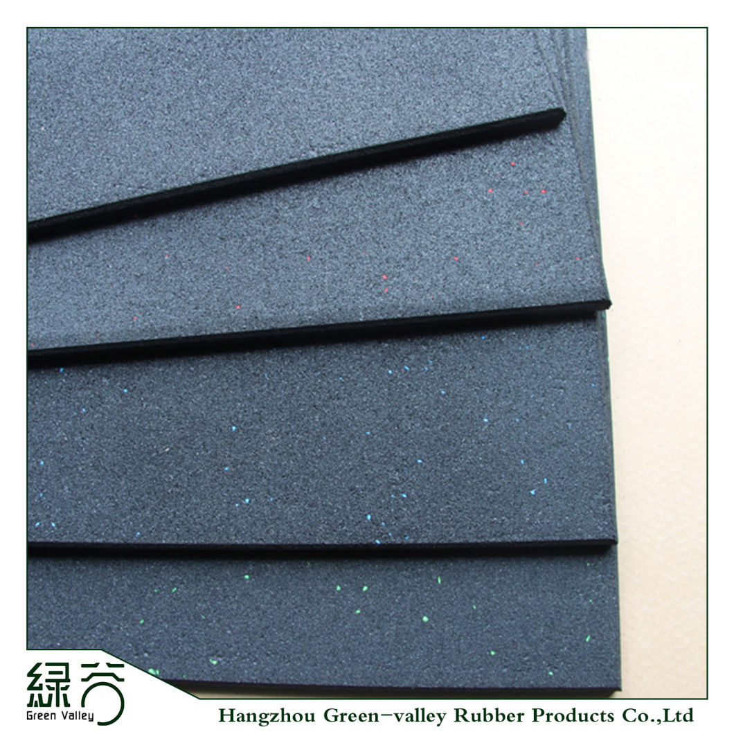 Factory Customized Shock-Reducing Rubber Tiles/Rubber Flooring/Rubber Mats for Gym with Ce/En71/En1177/Reach/ISO10140 with Ce/En71/En1177/Reach/ISO1014