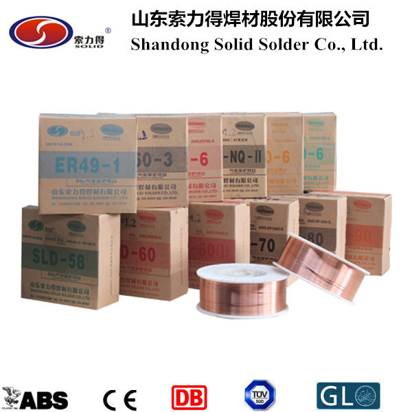 Shandong Solid Solder Co., Ltd MIG Welding Wire Er70s-6/Sg2/Sg3si1