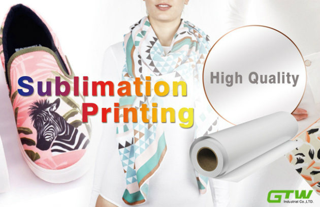 100GSM Dye Sublimation Paper for Large Format Printing