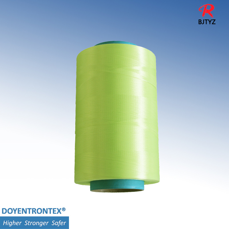 UHMWPE Fiber/PE Fiber/Hppe Fiber for Ropes/High Performance Fiber/Polyethylene Fiber/Ballistic Fiber /800d PE Fiber (Colored fiber) (TYZ-TM30-800D-Blue)