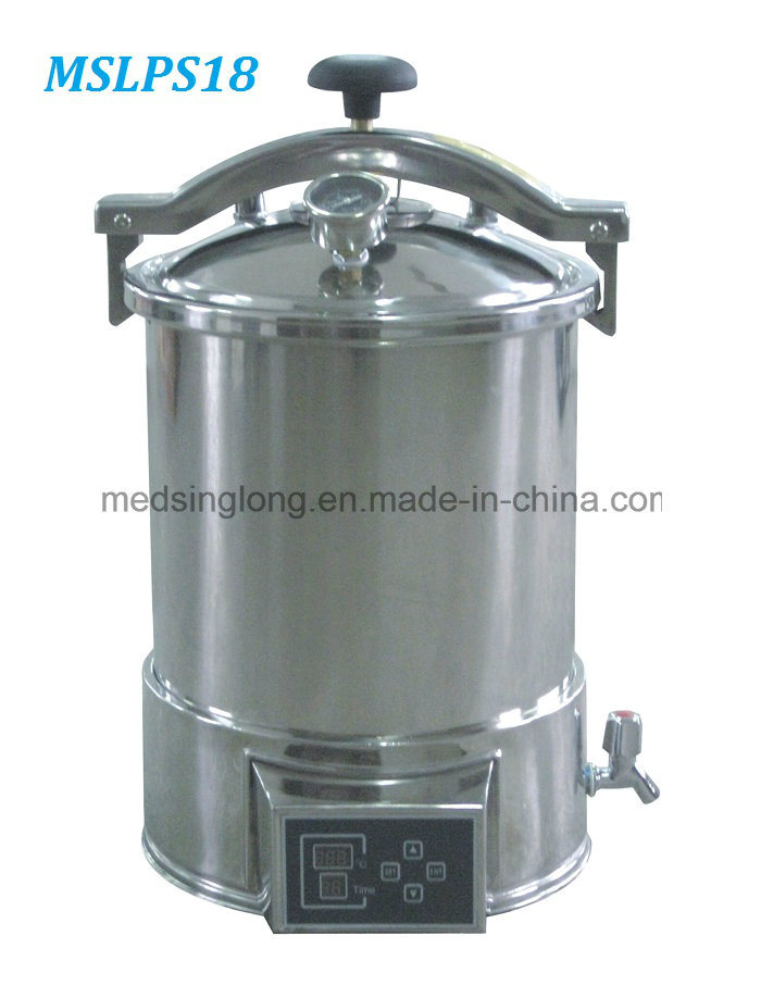 Medical Sterilization Equipments Portable Pressure Steam Autoclave Sterilizer Price Electric or LPG Heated