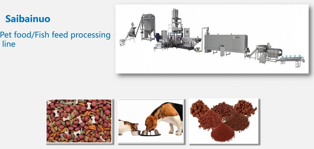 Factory Supply Pet Food Processing Equipment