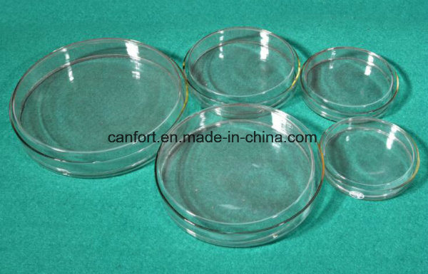 Lab Glassware Petri Culture Dish with Good Quality