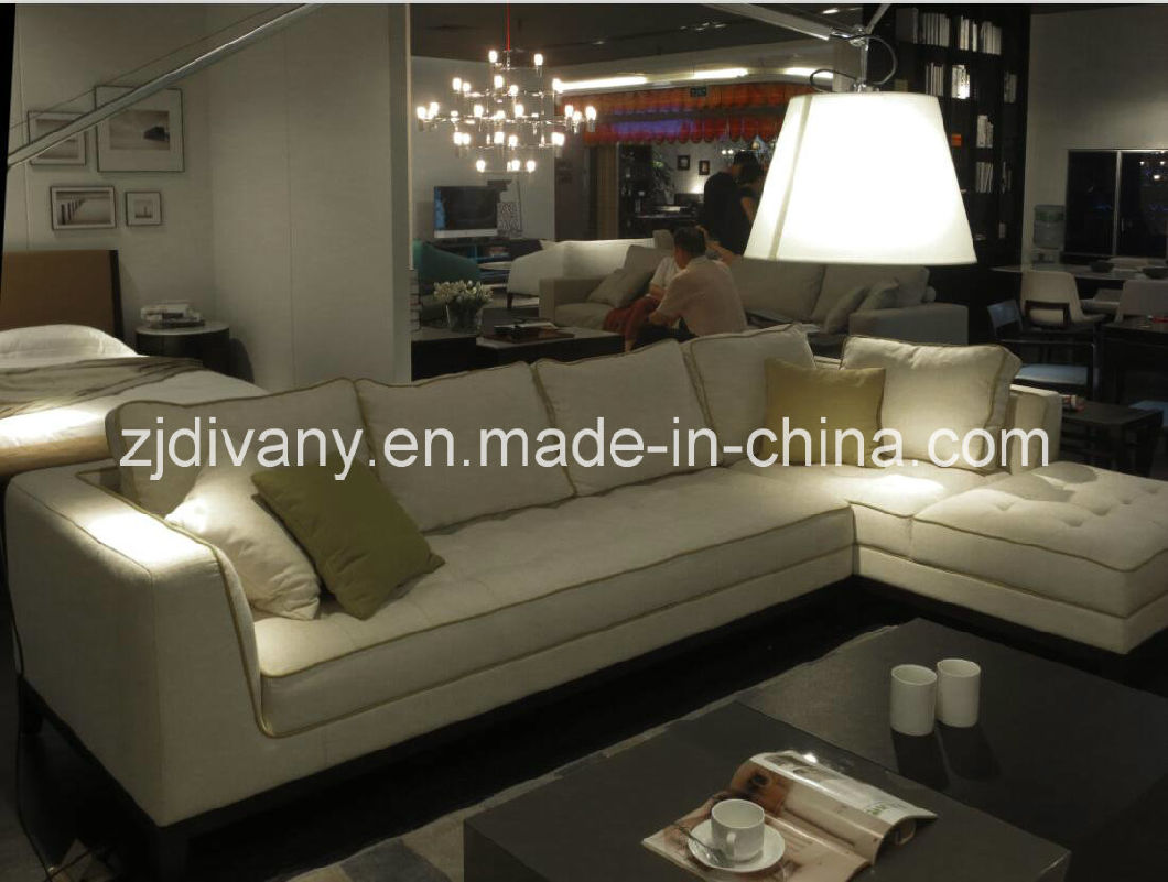 Modern Sofa Fabric Leather Sofa Set (D-68)