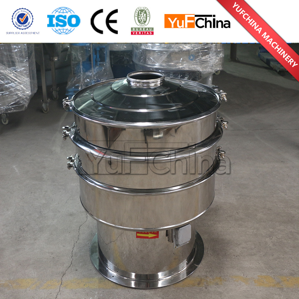 High Quality Vibrating Sieve Machine / Food Grade Rotary Vibrating Screen