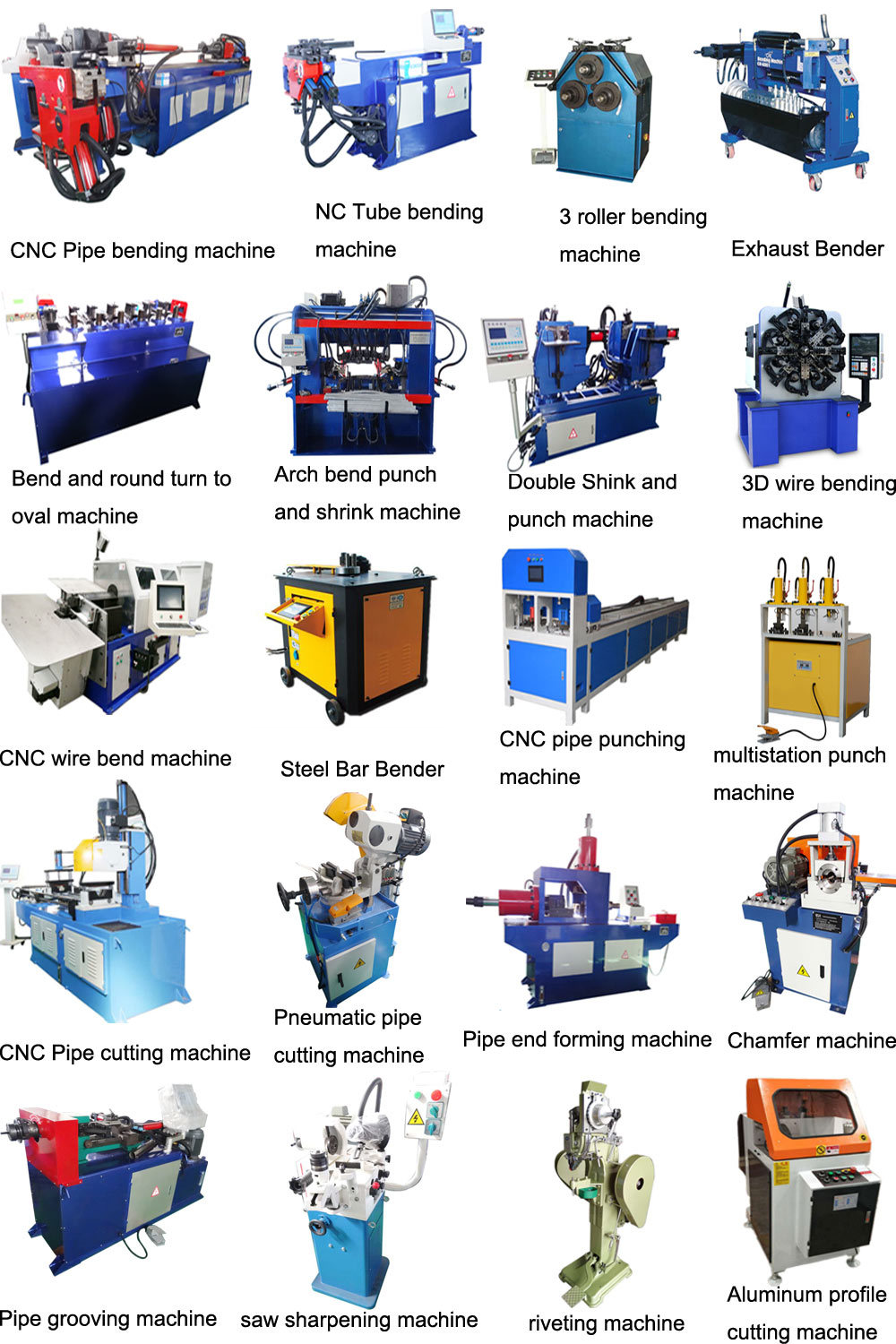 CNC Hydraulic Tube Pipe Bending Machine Pipe Tube Bender