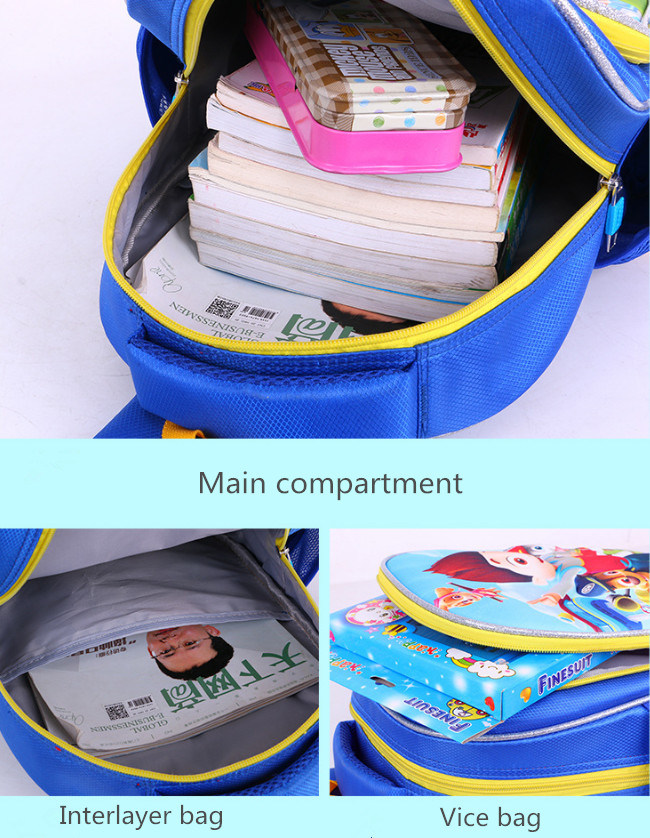Polpular Cartoon Character Schoolbag Children's School Backpack