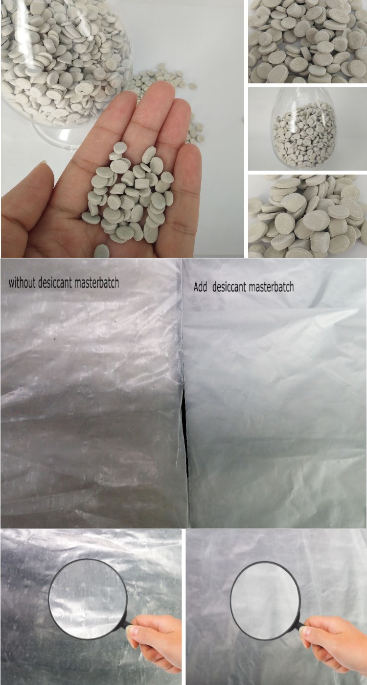 Environment Friendly Anti-Foam Additives Plastic Desiccant Masterbatch for Recycled Masterials