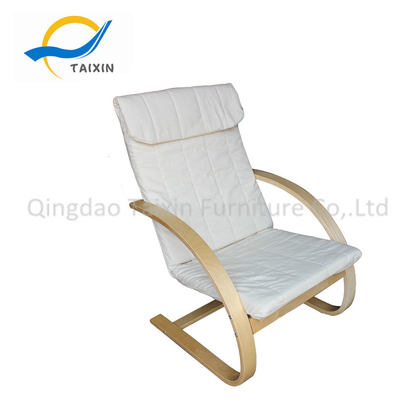 Popular Home Comfortable Wooden Chair with Headrest