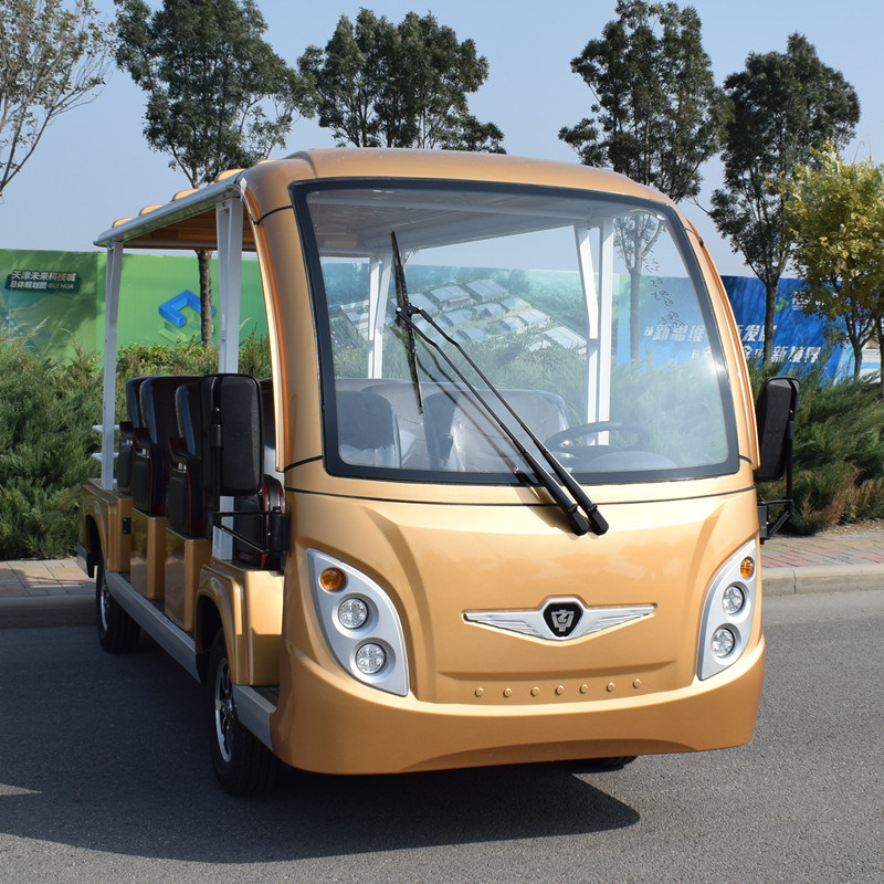 China New Car Electric Vehicle 8 Seats Transporting Bus