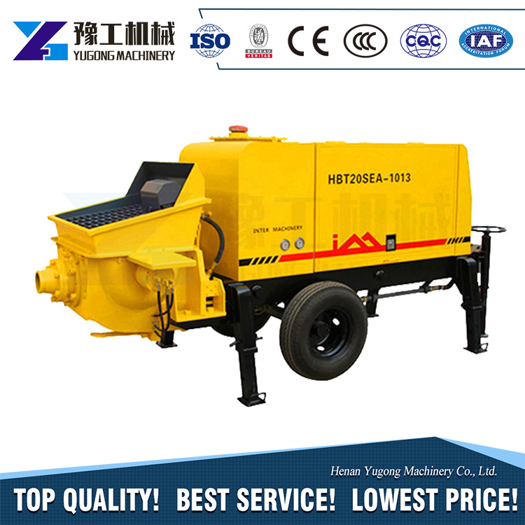 Small Mini Hot Sale Price of Concrete Pump with Good Price in China