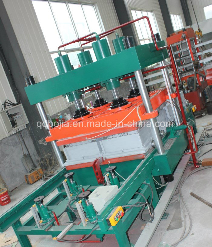 Single Daylight 4 Cavities Rubber Tile Making Machine