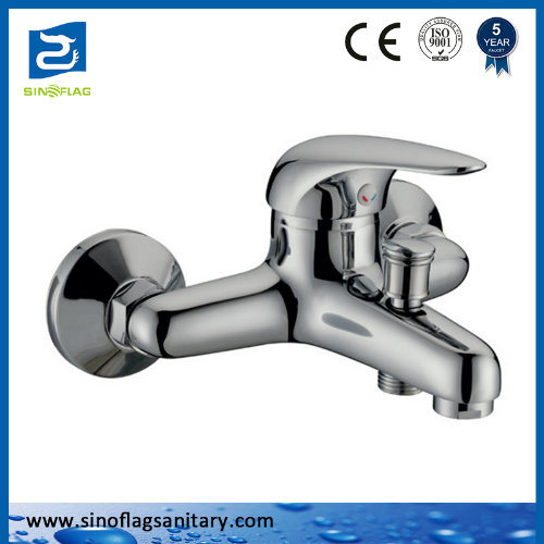 Brass Deck Single Lever Bathroom Bathtub Faucet