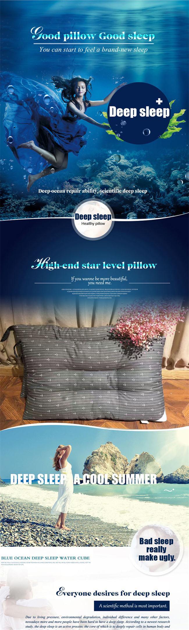 New King Hotel Luxury Pillow, Hotel Decorative Throw Pillow, Massage Pillow Hotel