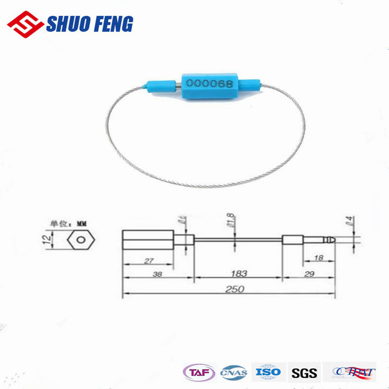 Sf-C102 High Security Hexagonal Cable Numbered Seal