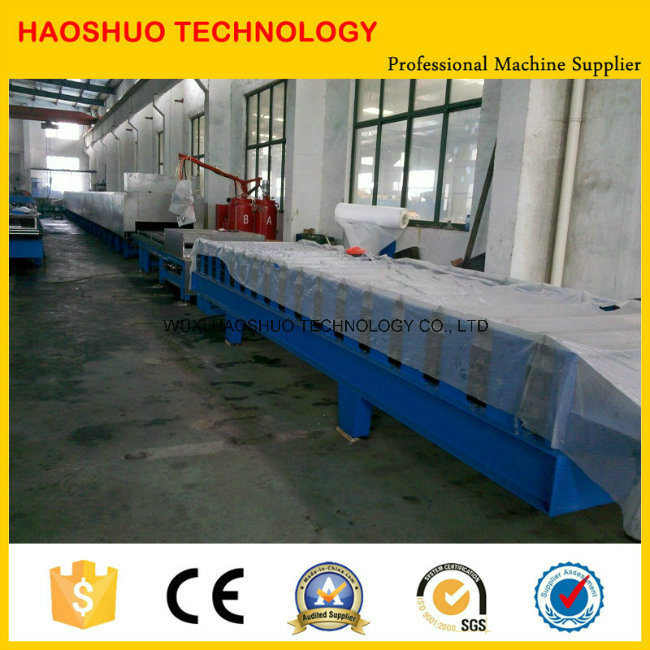 High Output Continuous PU Sandwich Panel Production Line, Making Machine