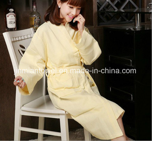 Customized Warm Soft 100% Cotton Hotel Terry Bathrobe