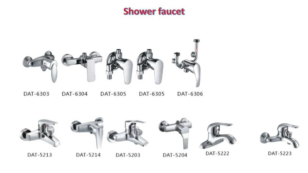 Brass or Zinc Material Shower Faucet