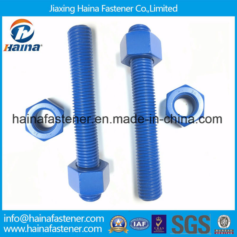 ASTM A490 Structural Bolt, Alloy Steel, Heat Treated, 150ksi Minimum Tensile Strength Standard Bolt