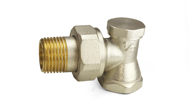 Water Flow Control Brass Radiator Valve (VG-K17111)