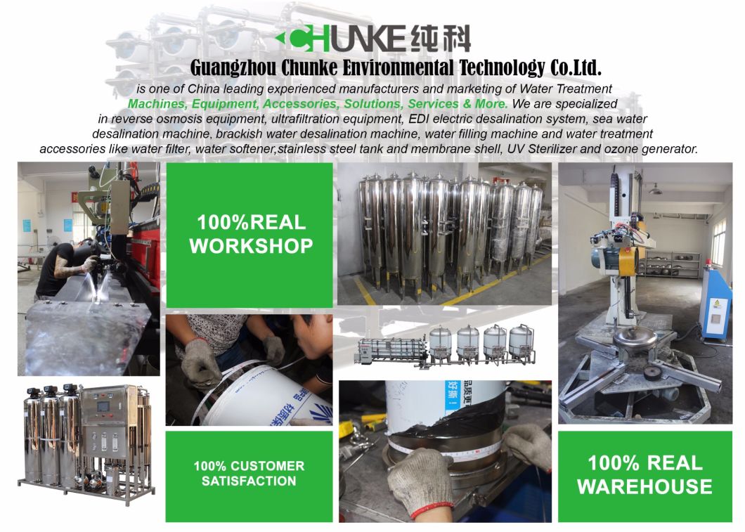 Chunke 2t/H Hard Water Softener for Boiled Water Treatment