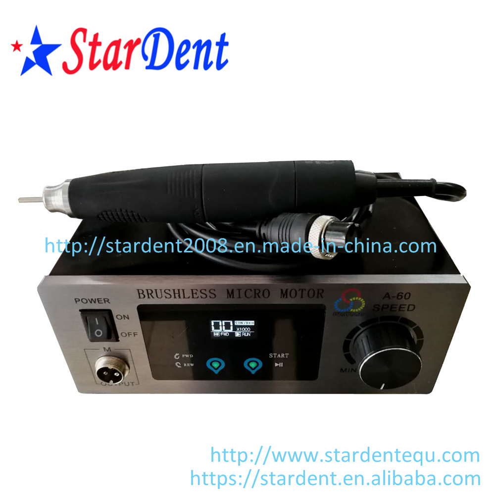 Dental New Touch Screen Display Micro Motor Brushless Grinding Machine 60000rpm/Brushless