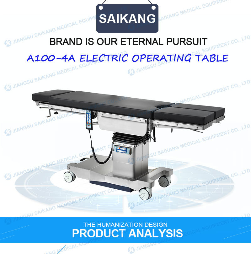 C-Arm Compatible Electric Operating Table for Surgical Room