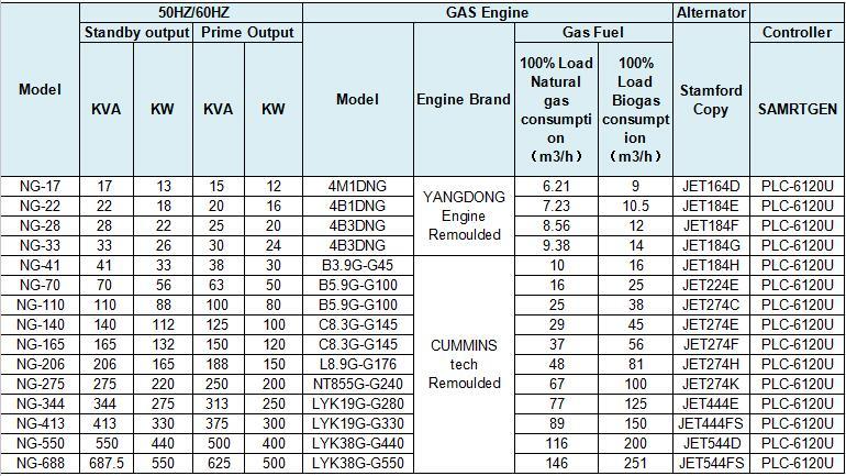 Natural Gas Engine 20kw Biogas/ Gas /LPG Generator Set Silent Canopy