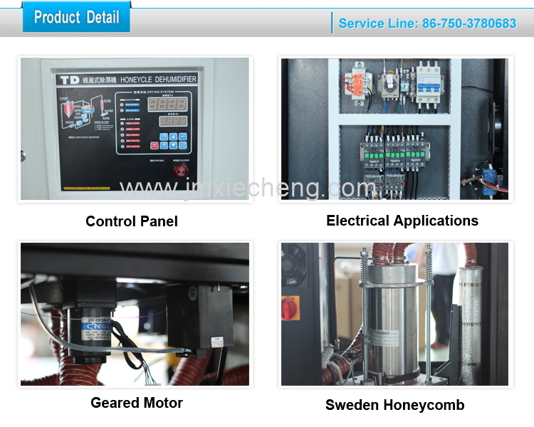 Industrial Honeycomb Dry Air Dryer Equipment Dehumidifier