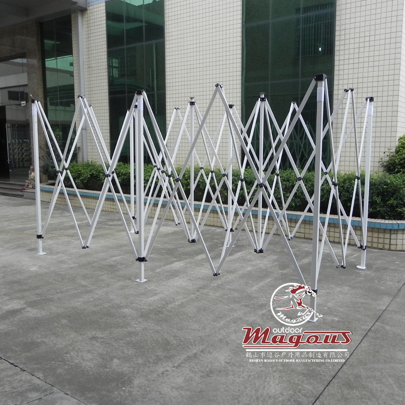 3X6m 40mm Folding Steel Frame with Powder Coating