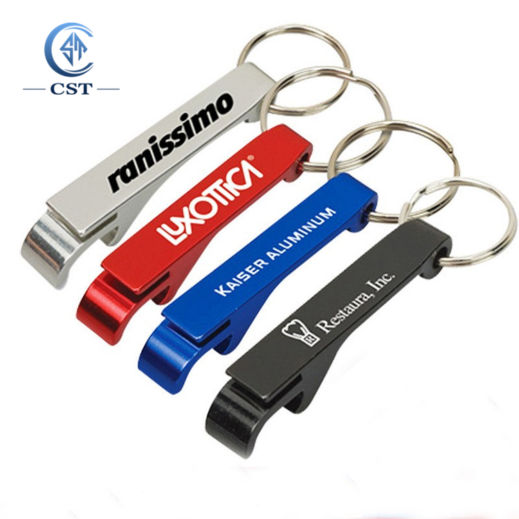 Custom Metal Stainless Steel Souvenir Keyring Blank Bottle Opener