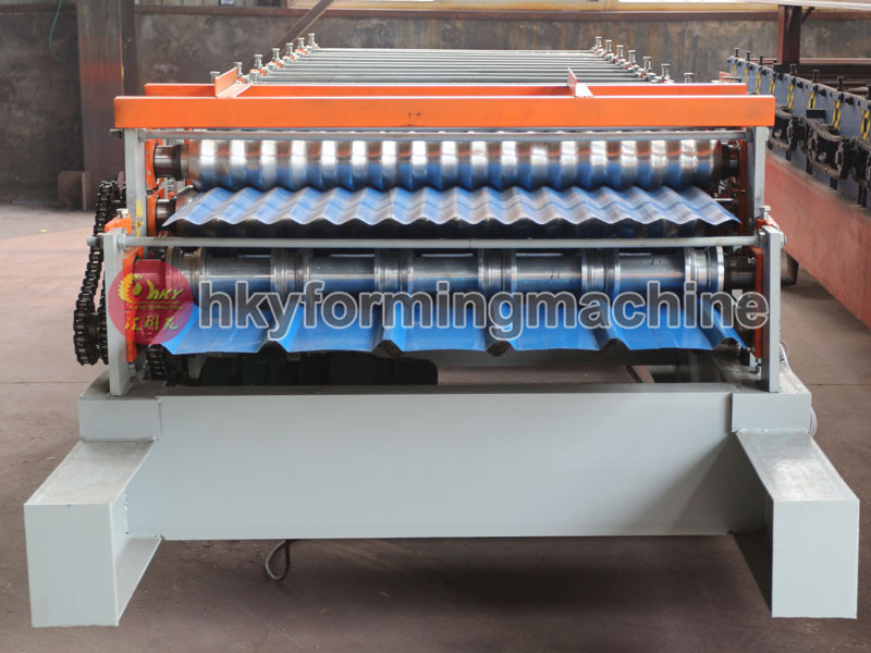 High Quality Tile Roof and Wall Tile Metal Cold Roll Forming Machine