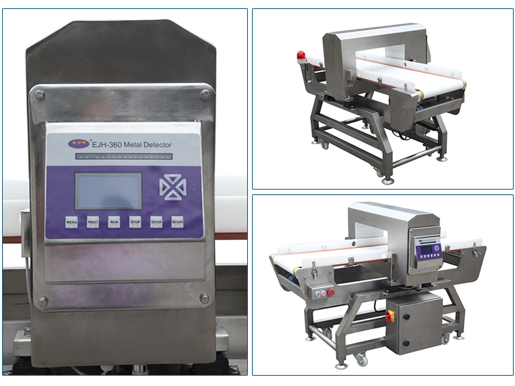 High Sensitive Conveyor Belt Type Metal Detector for Foods