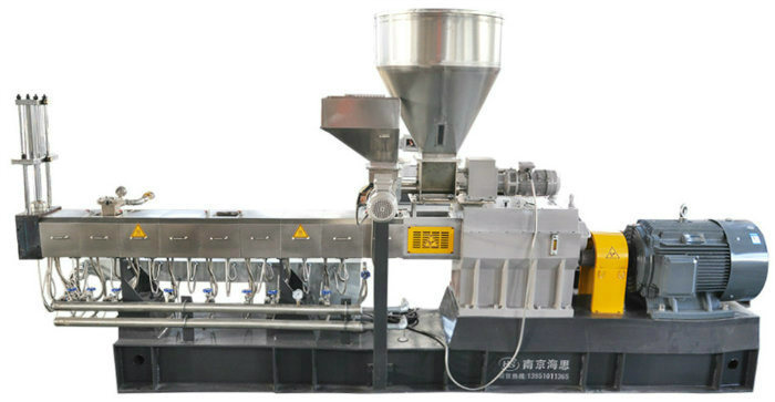 Filler Masterbatch Making Machine /Plastic Masterbatch Twin Screw Extruder