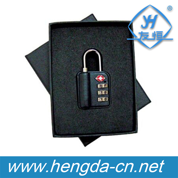 3 Dials PC Travel Luggage Combination Tsa Lock (YH1052)