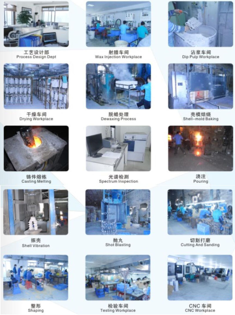 Investment Precision Casting Stainless Steel Machine Parts