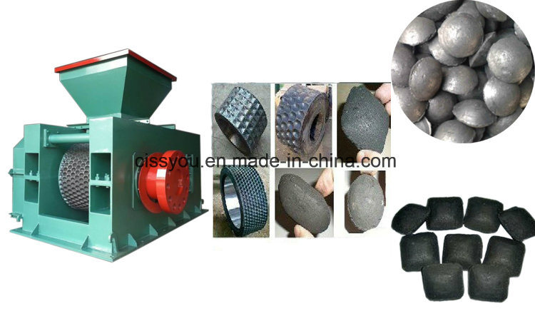 China Wood Sawdust Charcoal Briquette Pellet Press Extruder Machine