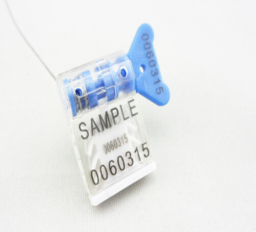Xhm-014 Bar Code Plastic Meter Seal with Transparent Case